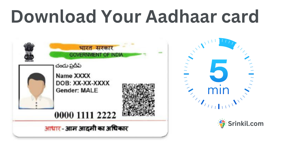 Download Aadhaar Card In Just 5 mins 4