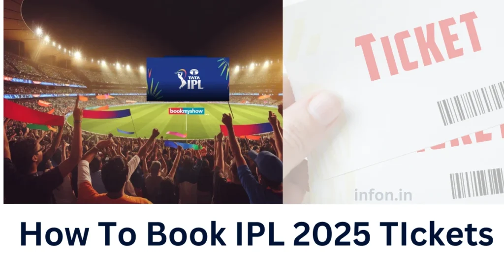 How to Book IPL Tickets 2025 image with IPL Stadium image